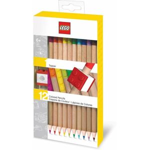 Lego 2.0 Color Pencil 12pcs With Topper