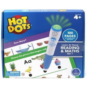 Learning Resources Hot Dots Learn At Home Reading & Maths Set 1