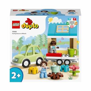 Lego Duplo Town Family House On Wheels Set 10986