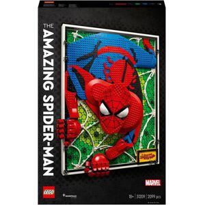 Lego Art The Amazing Spider-Man 3d Poster Craft Set 31209