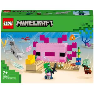 Lego Minecraft The Axolotl House Underwater Set 21247