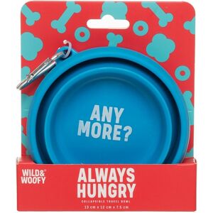 Wild & Woofy Always Hungry Collapsible Travel Bowl