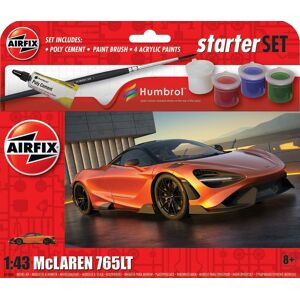 Airfix Starter Set - Mclaren 765 Model Kit