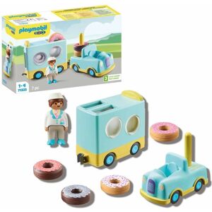 Playmobil 71325 1.2.3 Doughnut Truck With Stacking And Sorting Feature