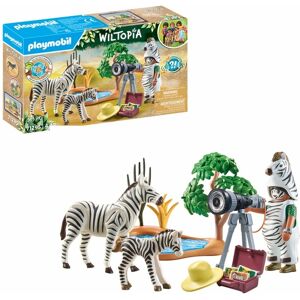 Playmobil 71295 Wiltopia - Photographer With Zebras Playset