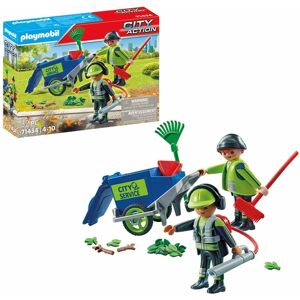 Playmobil 71434 City Life Street Cleaning Team Playset