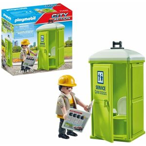 Playmobil 71435 City Life Portable Toilet Playset