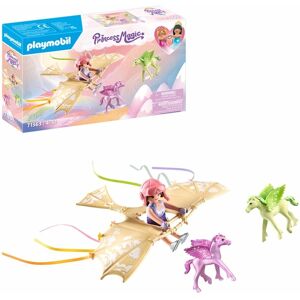 Playmobil 71363 Rainbow Pegasus Flying School Playset