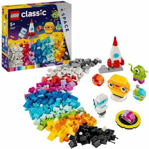 Lego Classic Creative Space Planets With Toy Rocket 11037