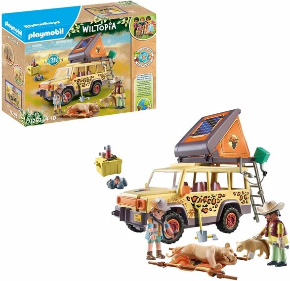 Playmobil 71293 Wiltopia - Rescue All-Terrain Vehicle Playset