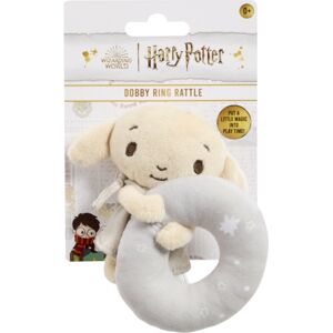 Rainbow Designs Harry Potter Dobby Plush Baby Rattle - Soft Sensory Toy for Newborns – Suitable from Birth Ring Rattle for Early Development – Charming Playtime and On-The-Go Companion Rainbow Designs Harry Potter Dobby Plush Baby Rattle - Soft Sensory Toy for Newborns – Suitable from Birth Ring Rattle for Early Development – Charming Playtime and On-The-Go Companion