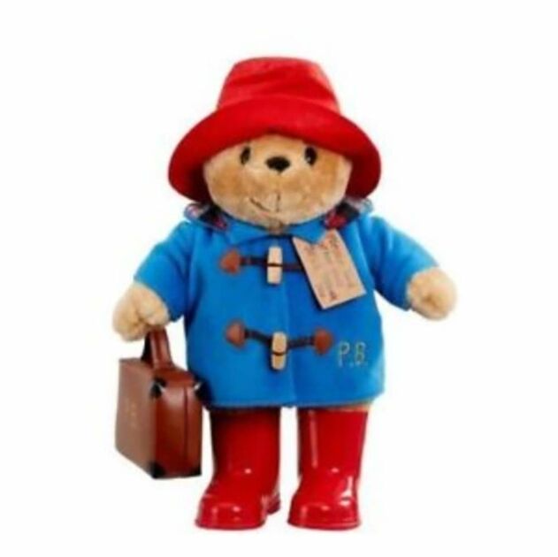 Rainbow Designs Classic Paddington With Boots And Suitcase 33cm Soft Toy