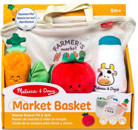 Melissa & Doug Market Basket Fill & Spill Toy