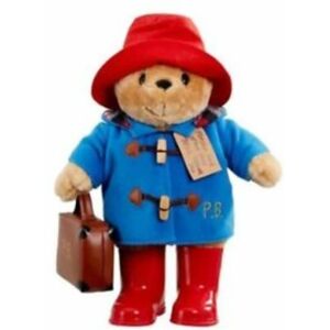 Rainbow Designs Classic Paddington With Boots And Suitcase 33cm Soft Toy