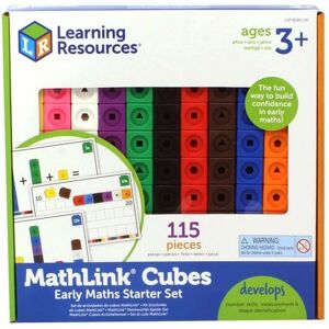 Learning Resources Mathlink Cubes Activity Set