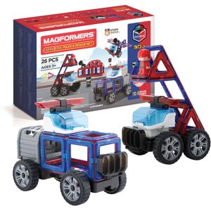 Magformers Amazing Police And Rescue Set (26 Pieces)