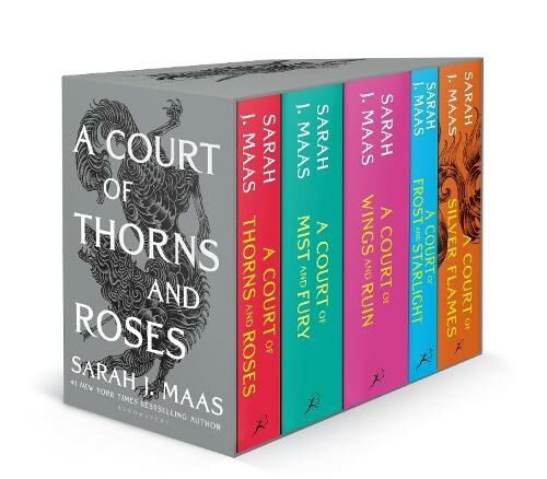 Bloomsbury Publishing PLC A Court Of Thorns And Roses Paperback Box Set (5 Books): The First Five Books Of The Hottest Fantasy Series And Tiktok Sensation (A Court Of Thorns And Roses)