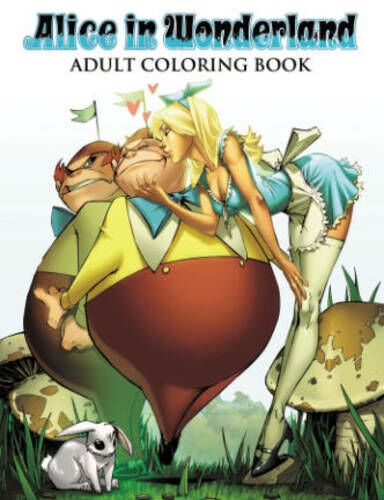 Zenescope Entertainment Alice In Wonderland Adult Coloring Book