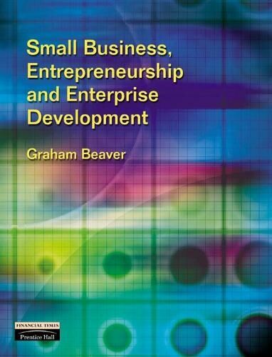 Pearson Education Limited Small Business, Entrepreneurship And Enterprise Development