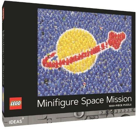 Chronicle Books Lego Ideas Minifigure Space Mission 1000-Piece Puzzle