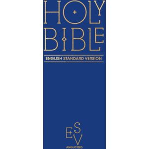 HarperCollins Publishers Holy Bible: English Standard Version (Esv) Anglicised Pew Bible (Blue Colour)