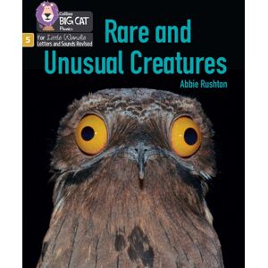 HarperCollins Publishers Rare And Unusual Creatures : Phase 5 Set 5 Stretch And Challenge