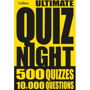 HarperCollins Publishers Collins Ultimate Quiz Night : 10,000 Easy, Medium And Hard Questions With Picture Rounds