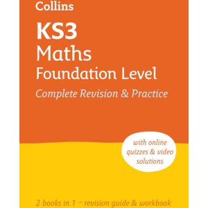 HarperCollins Publishers Ks3 Maths Foundation Level All-In-One Complete Revision And Practice : Ideal For Years 7, 8 And 9