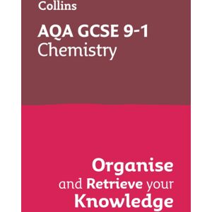 HarperCollins Publishers Aqa Gcse 9-1 Chemistry Organise And Retrieve Your Knowledge : Ideal For The 2026 And 2027 Exams
