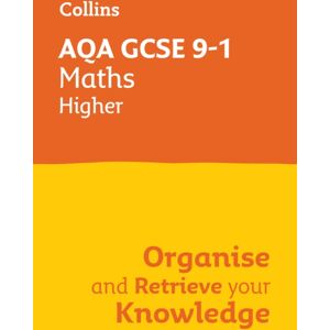 HarperCollins Publishers Aqa Gcse 9-1 Maths Higher Organise And Retrieve Your Knowledge : Ideal For The 2026 And 2027 Exams