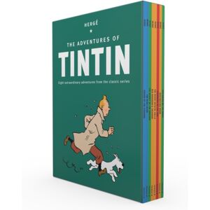 HarperCollins Publishers The Adventures Of Tintin Paperback Collection: 8 Book Box-Set : The Official Classic Children'S Illustrated Mystery Adventure Series