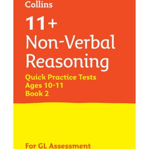 HarperCollins Publishers 11+ Non-Verbal Reasoning Quick Practice Tests Age 10-11 (Year 6) Book 2 : For The 2025 Gl Assessment Tests