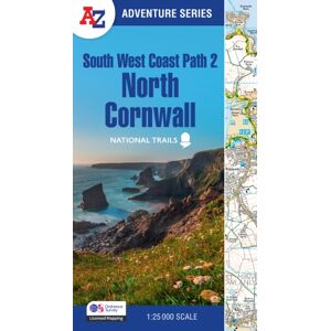 HarperCollins Publishers South West Coast Path 2 – North Cornwall : With Ordnance Survey Mapping