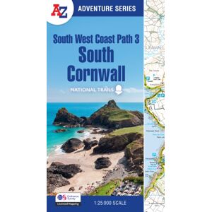 HarperCollins Publishers South West Coast Path 3 – South Cornwall : With Ordnance Survey Mapping