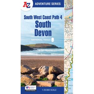 HarperCollins Publishers South West Coast Path 4 – South Devon : With Ordnance Survey Mapping