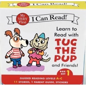 HarperCollins Publishers Inc Learn To Read With Tug The Pup And Friends! Box Set 1 : A Box Of 11 Stories, 1 Parent Guide, And Reward Stickers For Beginning Readers; Reading Level A-C