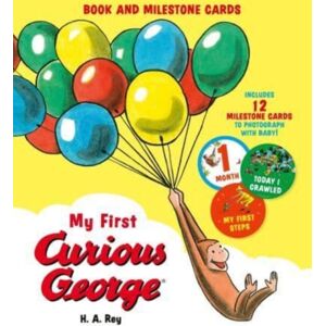 HarperCollins Publishers Inc My First Curious George (Book And Milestone Cards)