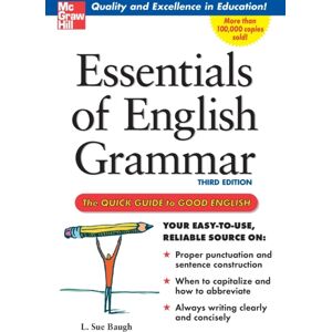 McGraw-Hill Education - Europe Essentials Of English Grammar