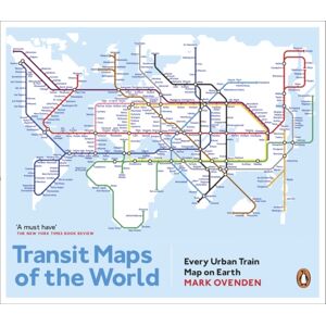 Penguin Books Ltd Transit Maps Of The World : Every Urban Train Map On Earth