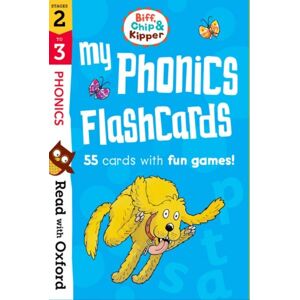 Oxford University Press Read With Oxford: Stages 2-3: Biff, Chip And Kipper: My Phonics Flashcards