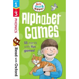 Oxford University Press Read With Oxford: Stages 1-3: Biff, Chip And Kipper: Alphabet Games Flashcards