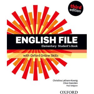 Oxford University Press English File: Elementary: Student'S Book With Oxford Online Skills