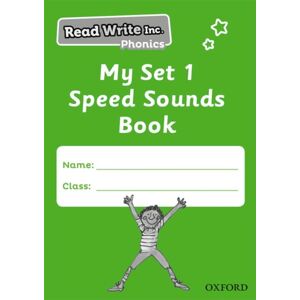 Oxford University Press Read Write Inc. Phonics: My Set 1 Speed Sounds Book (Pack Of 5)