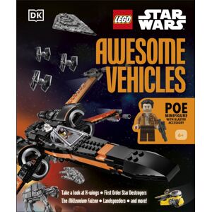 Dorling Kindersley Ltd Lego Star Wars Awesome Vehicles : With Poe Dameron Minifigure And Accessory