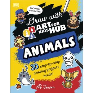 Dorling Kindersley Ltd Draw With Art For Kids Hub Animals