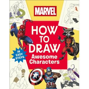 Dorling Kindersley Ltd Marvel How To Draw Awesome Characters