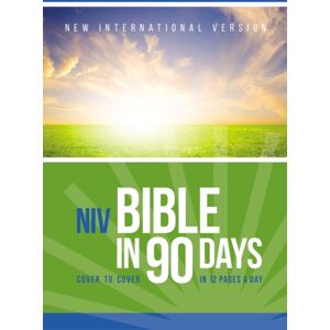 Zondervan The Niv Bible In 90 Days : Cover To Cover In 12 Pages A Day