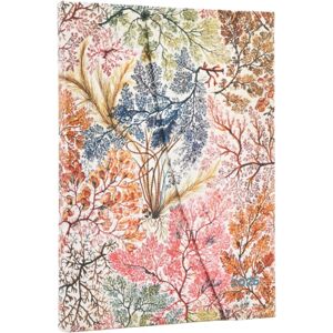 Little, Brown Book Group 2026 Anemone (William Kilburn) Midi 12-Month Horizontal Hardcover Flexi Dayplanner 2026 (Wrap Closure)