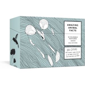 Random House USA Inc Amazing Animal Facts Postcards : 50 Colorable Postcards