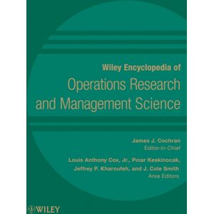 John Wiley & Sons Inc Wiley Encyclopedia Of Operations Research And Management Science, 8 Volume Set